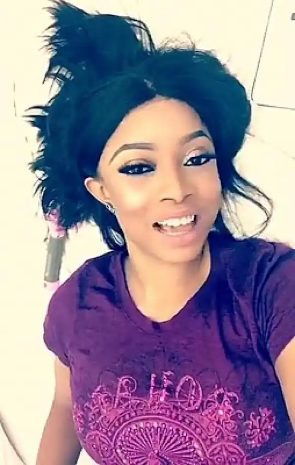 OAP Toke Makinwa Wears Her Dog Pampers Because She Is...